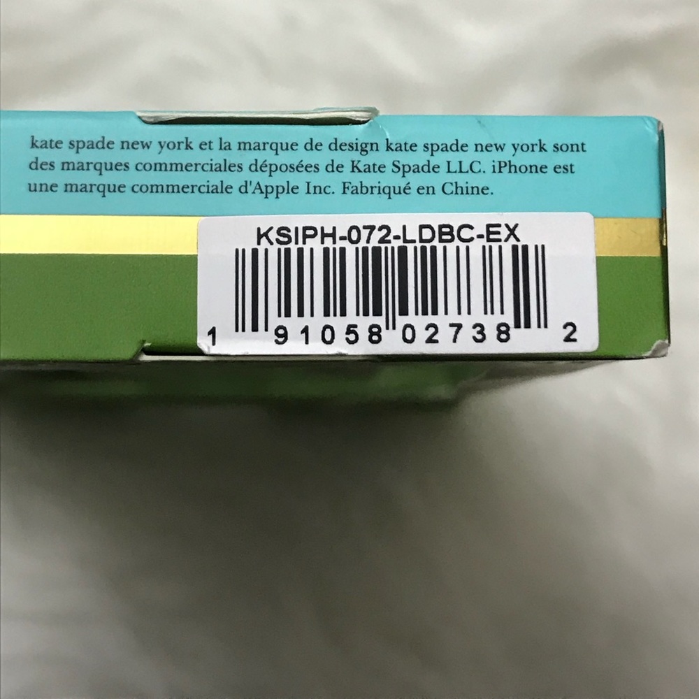 Kate Spade Hardshell Case Black w/ Dots -NWT - Picture 6 of 6
